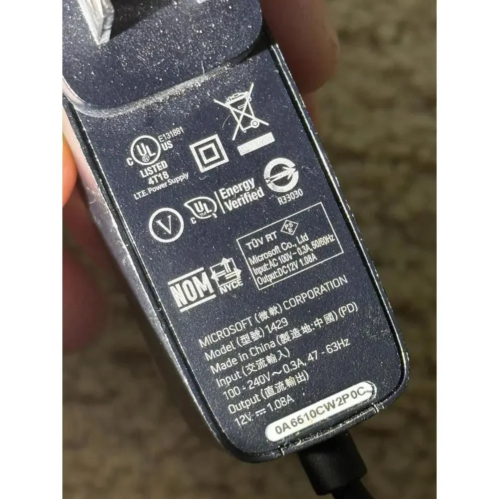 Original Microsoft Xbox 360 Kinect Power Supply Adapter - Model 1429